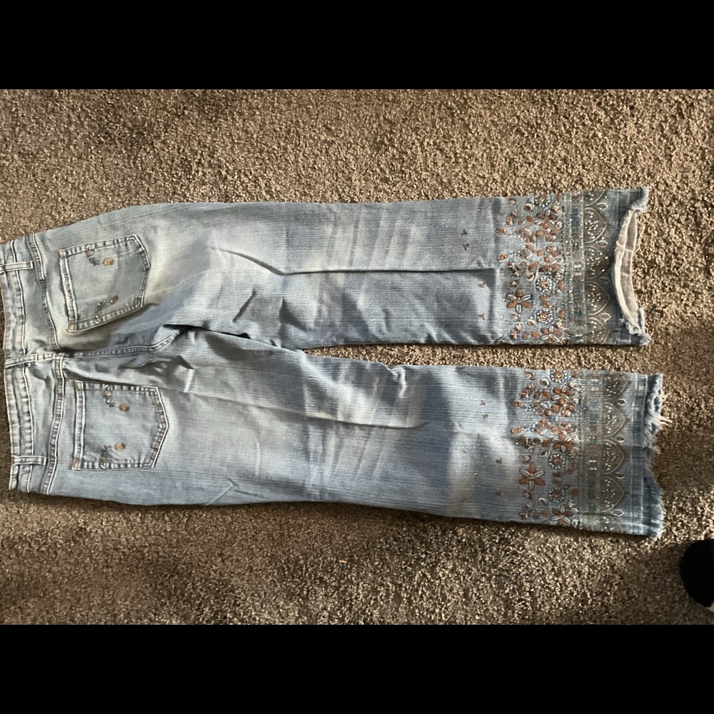 Bedazzled jeans